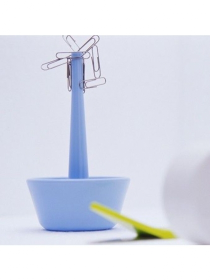 Alessi, Portafermagli magnetico azzurro Clip-tree